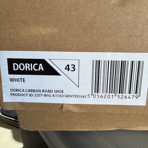 dhb Dorica road cycling shoe laces EU size 43 White NWB - Picture 10 of 10